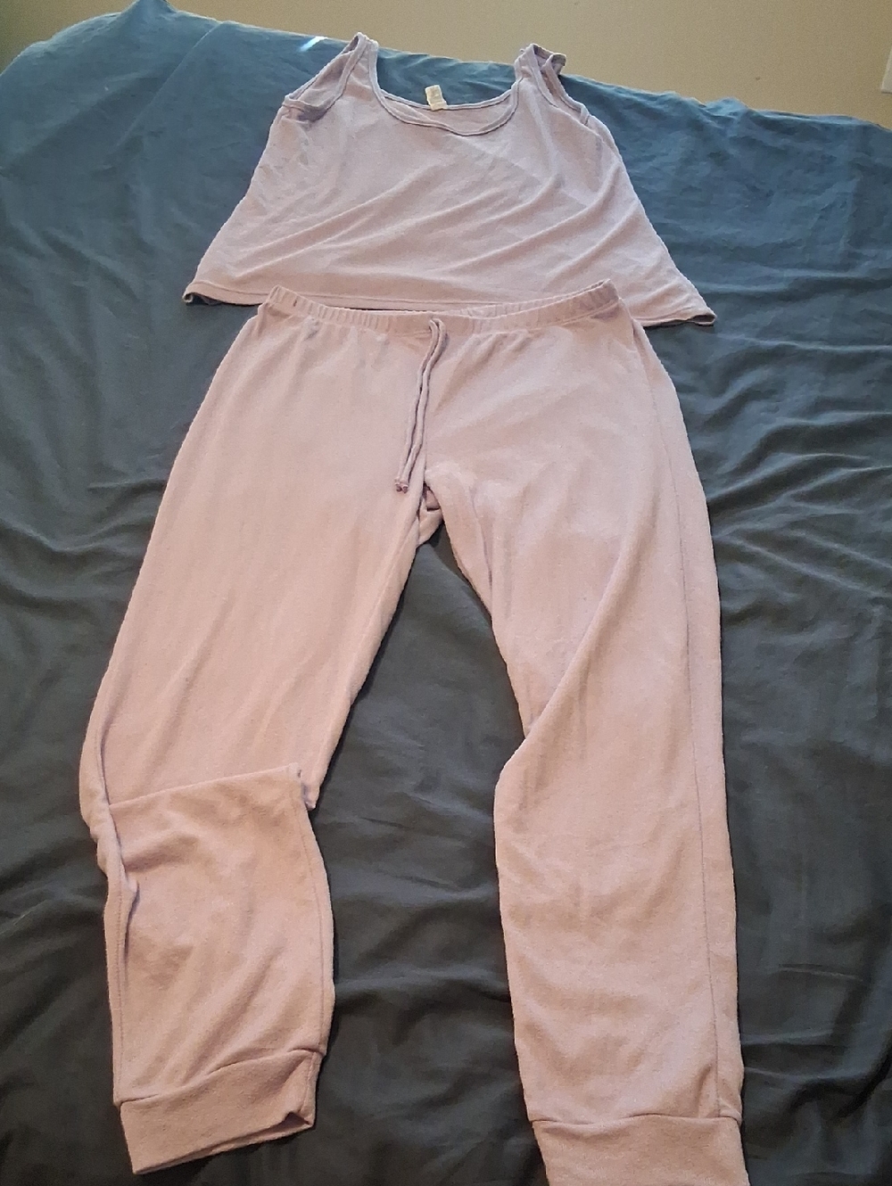 Soft Lavender Women's Tank & Jogger Sleep Set